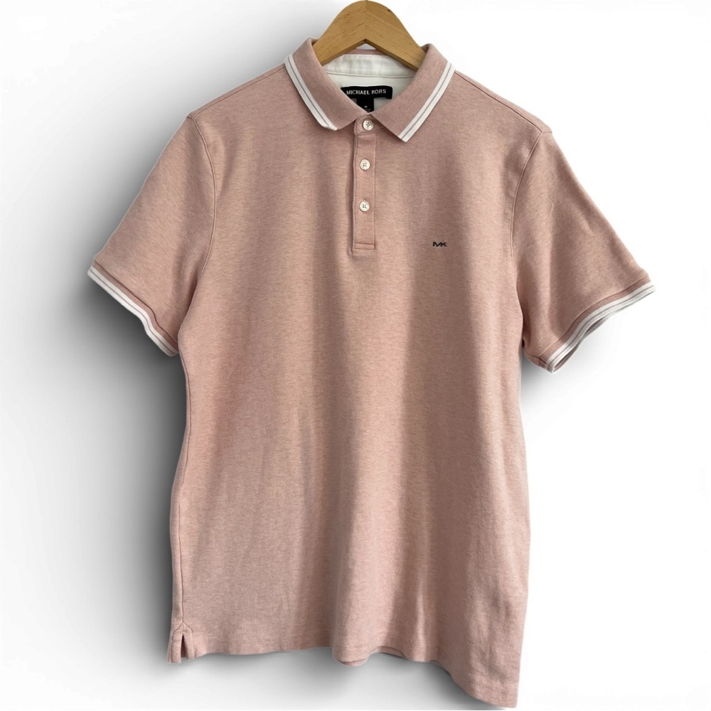 Michael Kors Light Pink Polo Shirt for Men